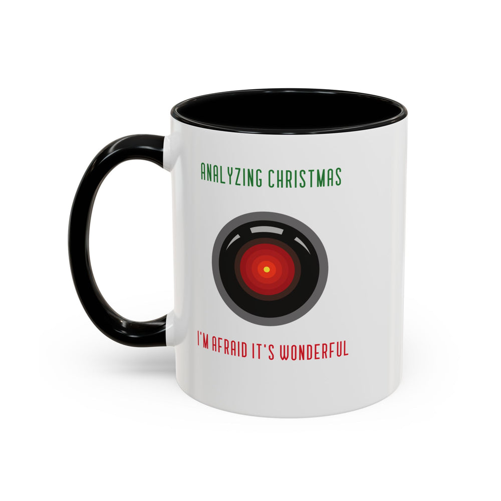 Analysing Christmas Funny HAL9000 Christmas Accent Mug-welovescifi.net