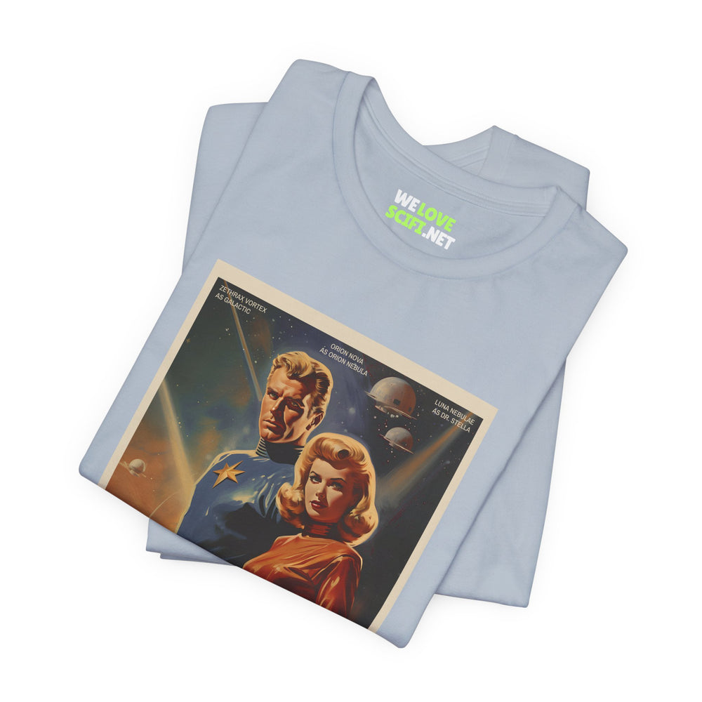 Beyond the Galactic Space Retro Sci-Fi T-Shirt-welovescifi