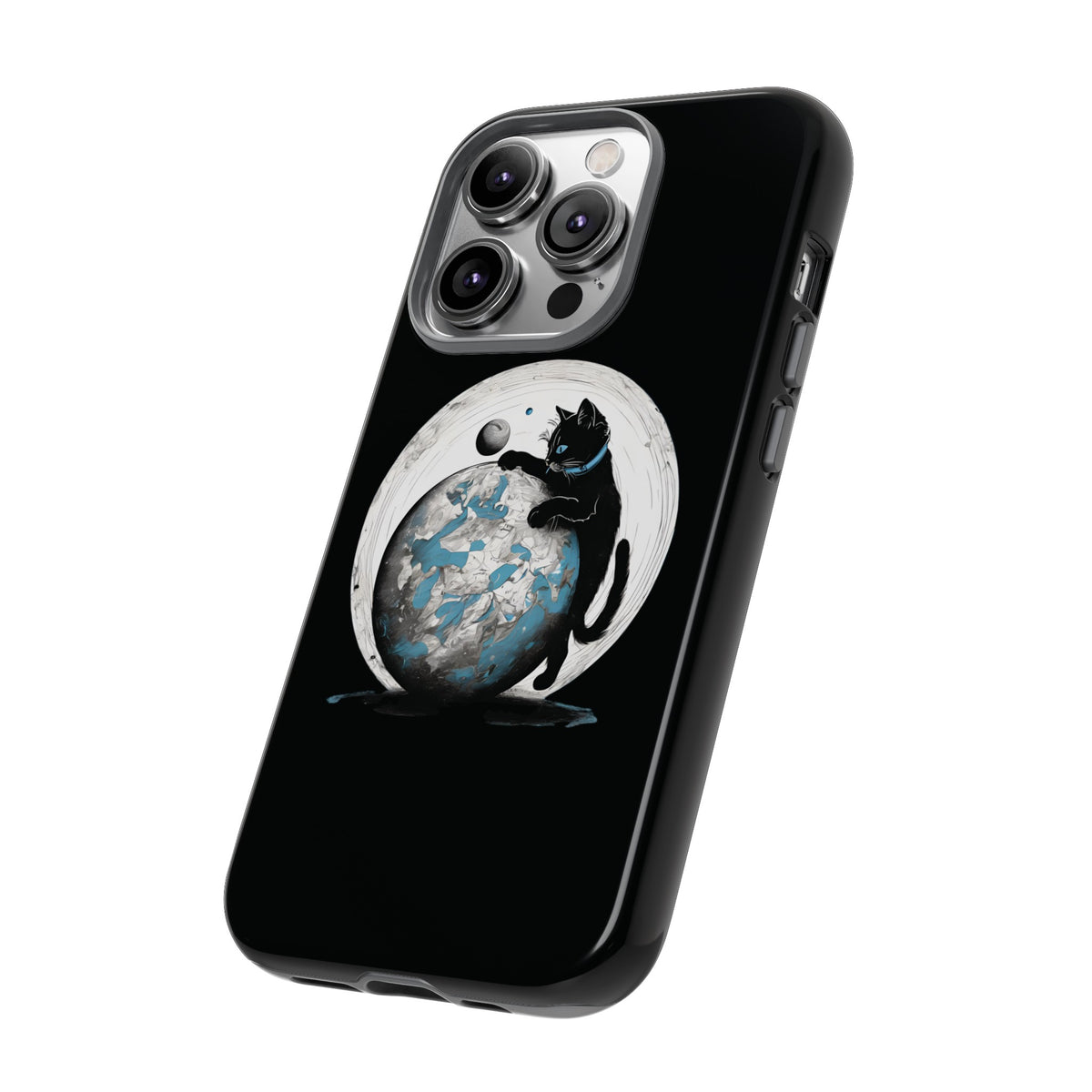 Space Player Cat Tough iPhone Mobile Cases - We Love SciFi