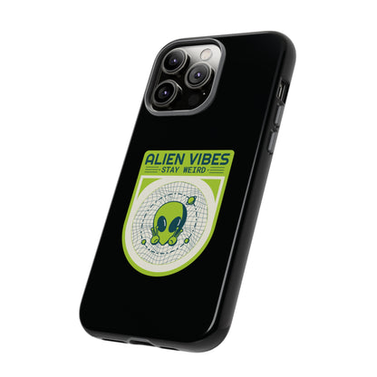 Stay Weird UFO Sci Fi Tough iPhone Mobile Cases WeLoveSciFi