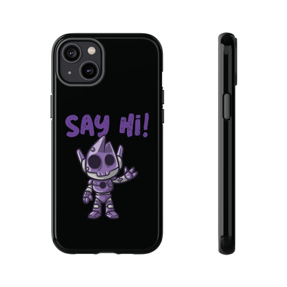 Funny UFO iPhone Cases | Say Hi Sci-Fi Tough Mobile Covers