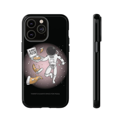 Space Pizza Case | Funny Astronaut Sci-Fi iPhone Cover