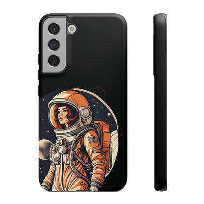 Spacegirl Astronaut Samsung Galaxy Cases