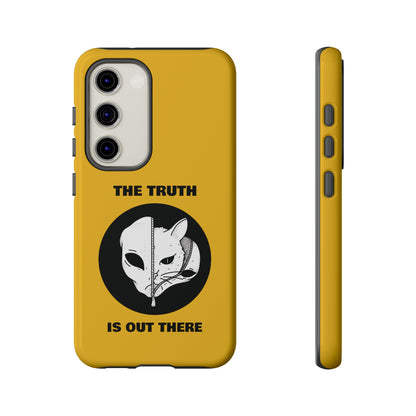 The Truth Is Outthere Funny Cat UFO Tough Samsung Galaxy Mobile Cases-welovescifi.net