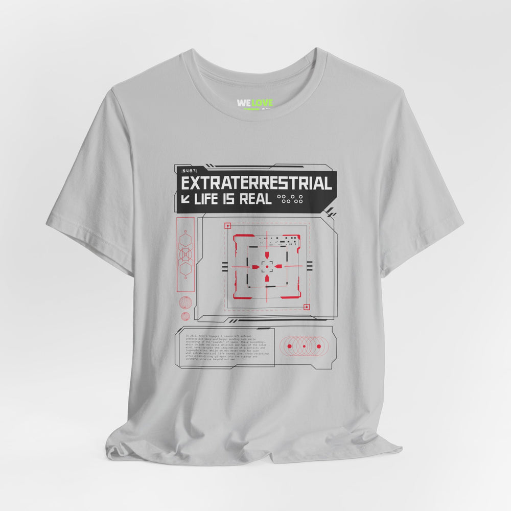 Exraterrestrial Life Is Real UFO Sci-Fi T-Shirt-welovescifi