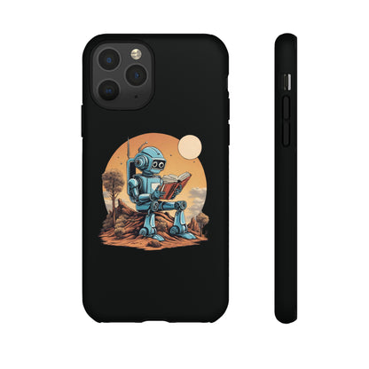 Humans Robot SpaceArt iPhone Cases - Tough Mobile Protection