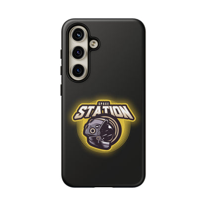 Space Station Astronaut Galaxy Cases