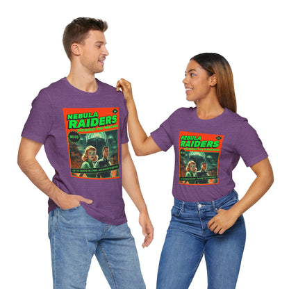 Nebula Raiders Retro Sci-Fi T-Shirt | Retro Sci-Fi T-Shirt