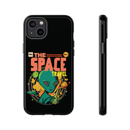 Sci-Fi Phone Case | Space Travel Comic UFO iPhone Cover