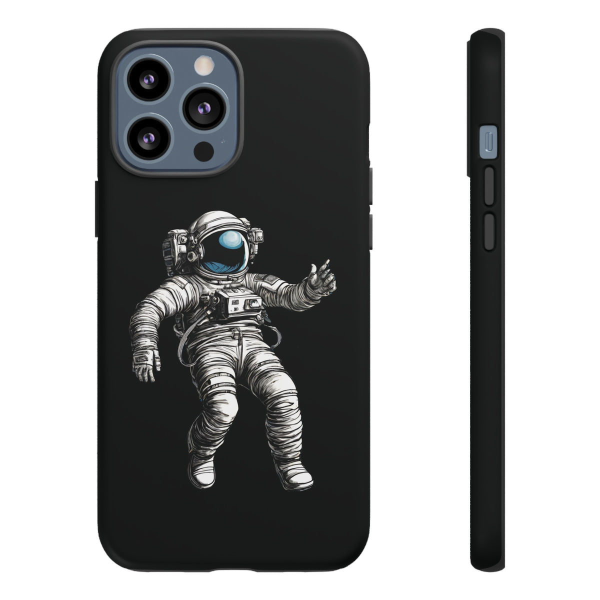 space art astronaut phone case-Space Art Astronautb iPhone