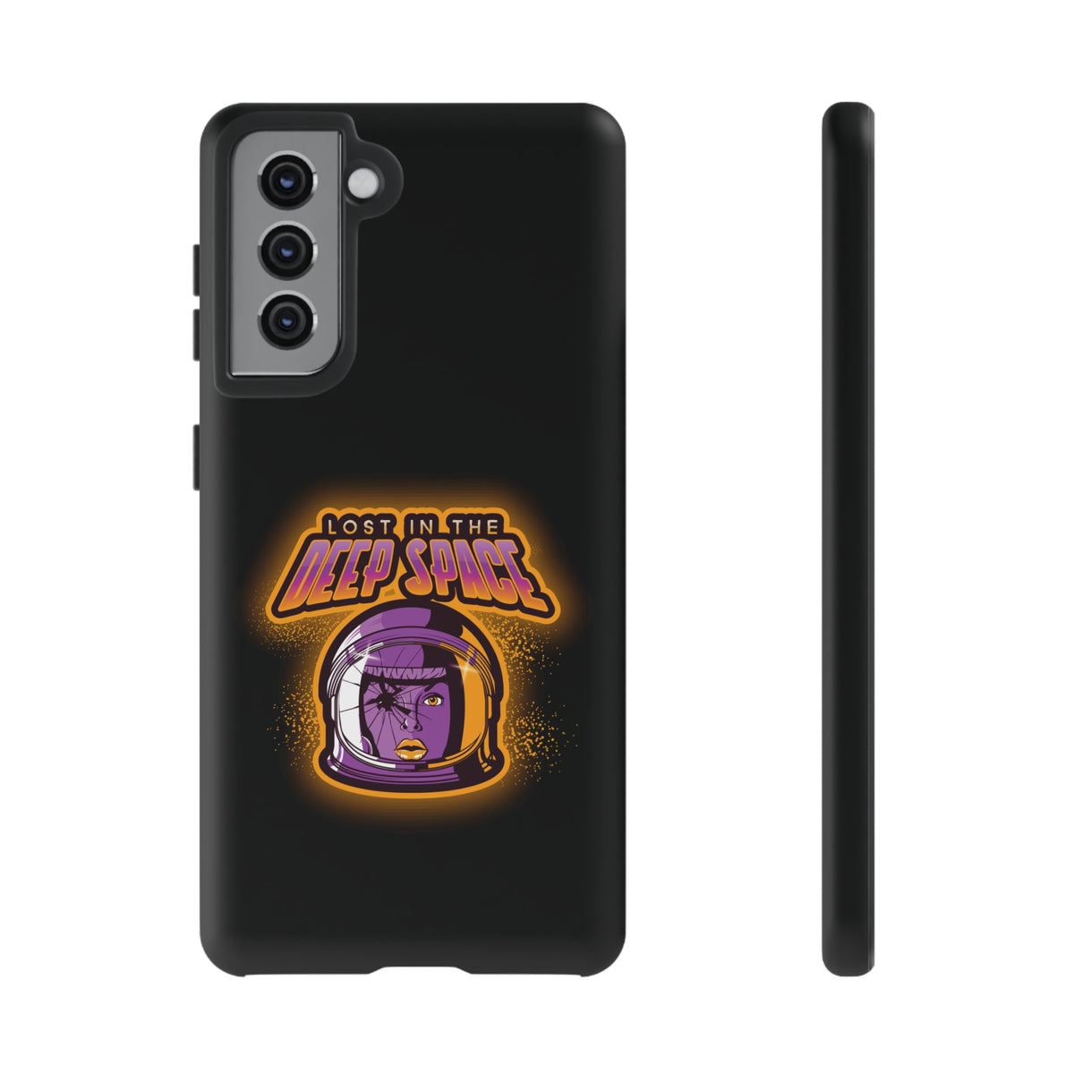 Lost in the Deep Space Astronaut Galaxy Mobile Case