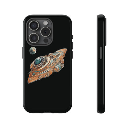 Durable Spaceship-76 Tough iPhone Cases