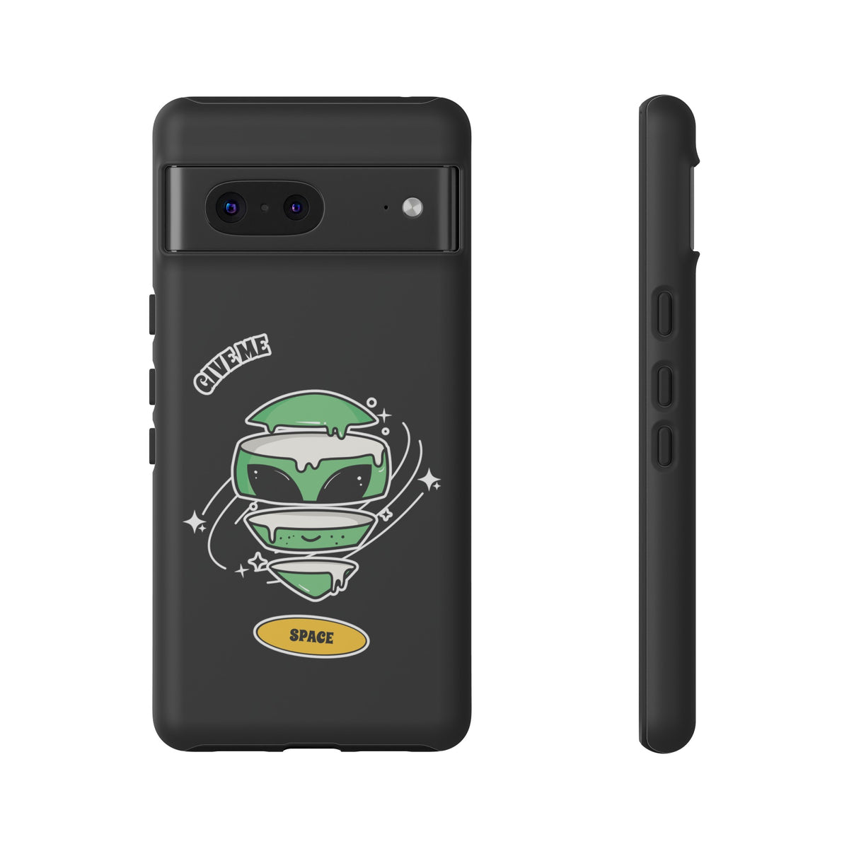 Give Me Space Funny UFO SciFi Tough Google Pixel Mobile Case