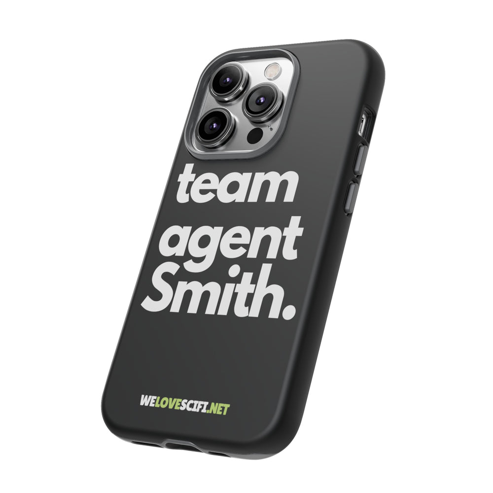 Team Agent Smith Supervillain Tough iPhone Mobile Cases