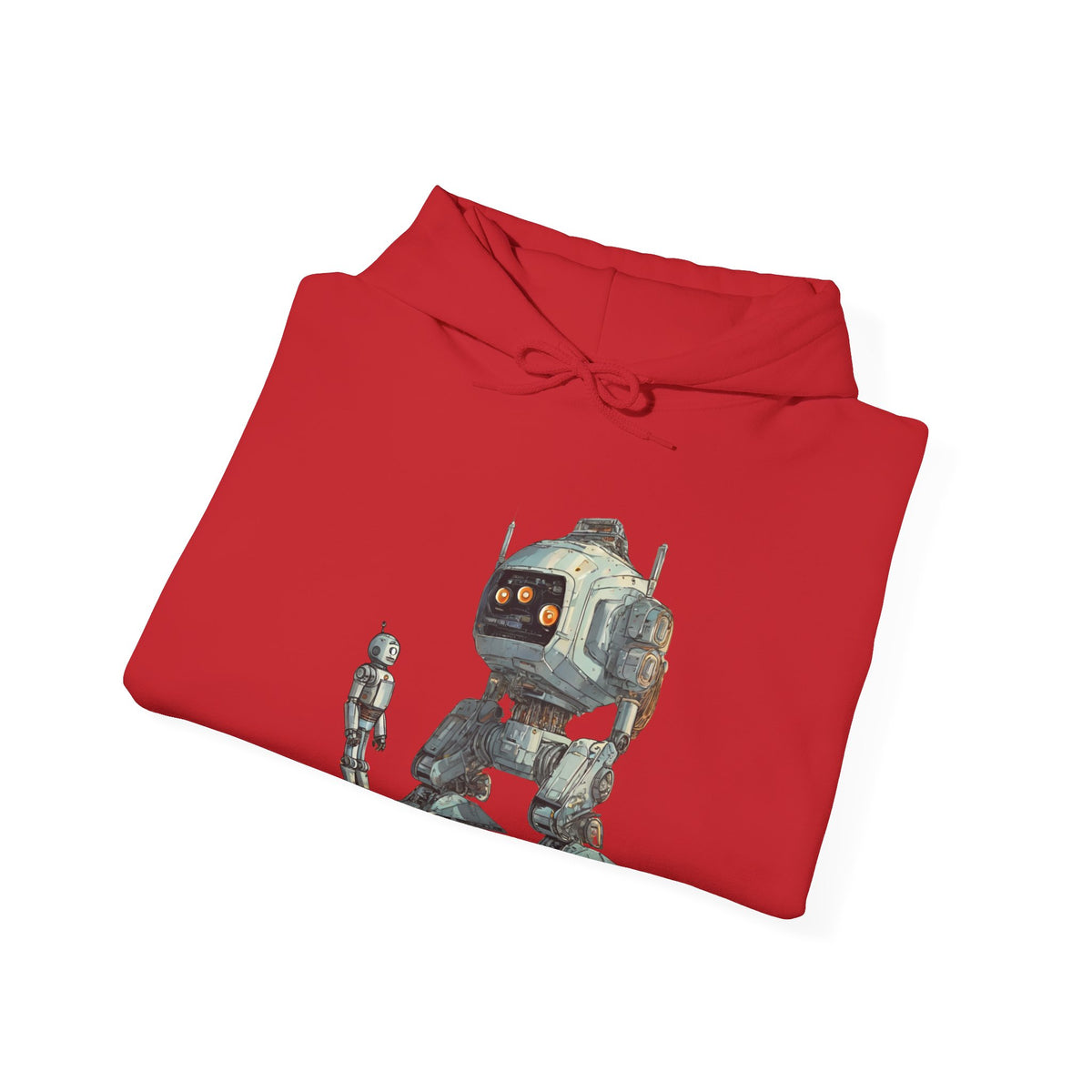 Let's Be Friends Robot Space Hoodie - Sci-Fi Art WeLoveSciFi