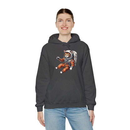 Redhead Spacecat Astronaut Hoodie - Cool Sci-Fi Sweatshirt