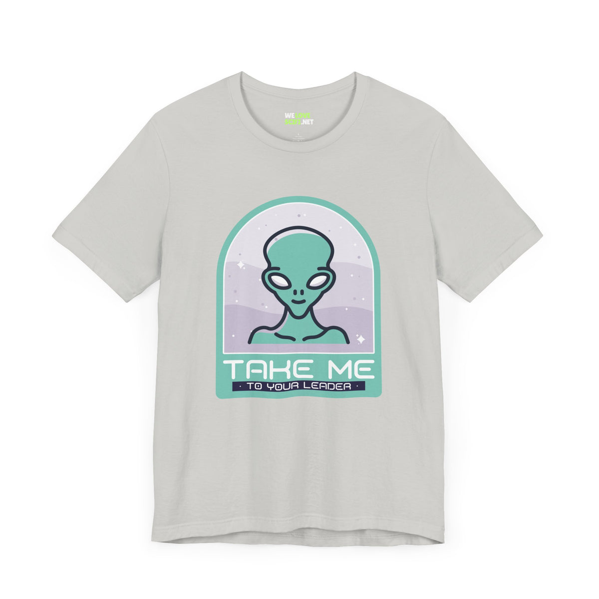 sci-fi UFO t-shirt-Take Me to Your Leader UFO SciFi T-Shirt