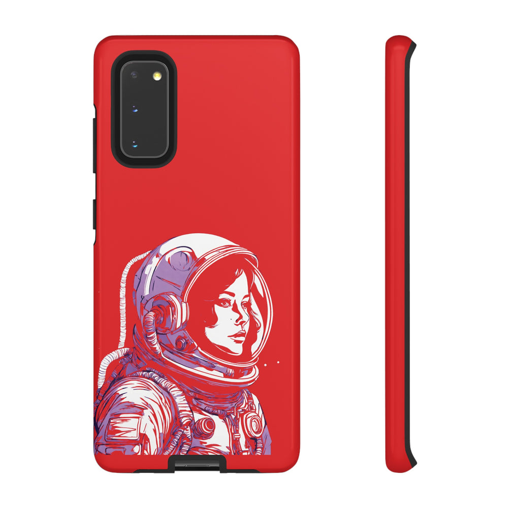 Duotone SpaceGirl SpaceArt Tough Samsung Galaxy Mobile Cases