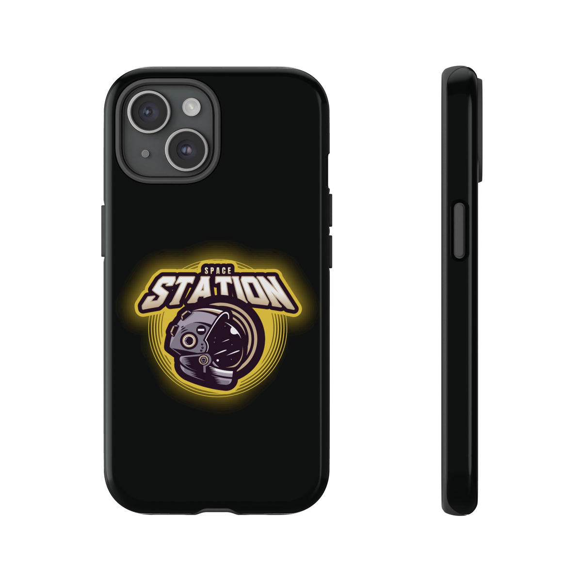 Space Station iPhone Cases Sci-Fi Tough Mobile Protection