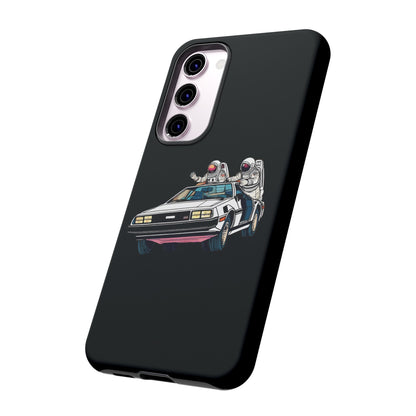 Delorean Party Astronauts Tough Samsung Galaxy Mobile Cases