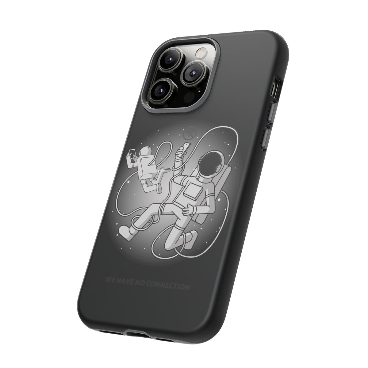 Funny Astronaut iPhone Case | Sci-Fi Tough Mobile Cover