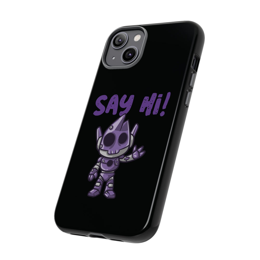 Funny UFO iPhone Cases | Say Hi Sci-Fi Tough Mobile Covers