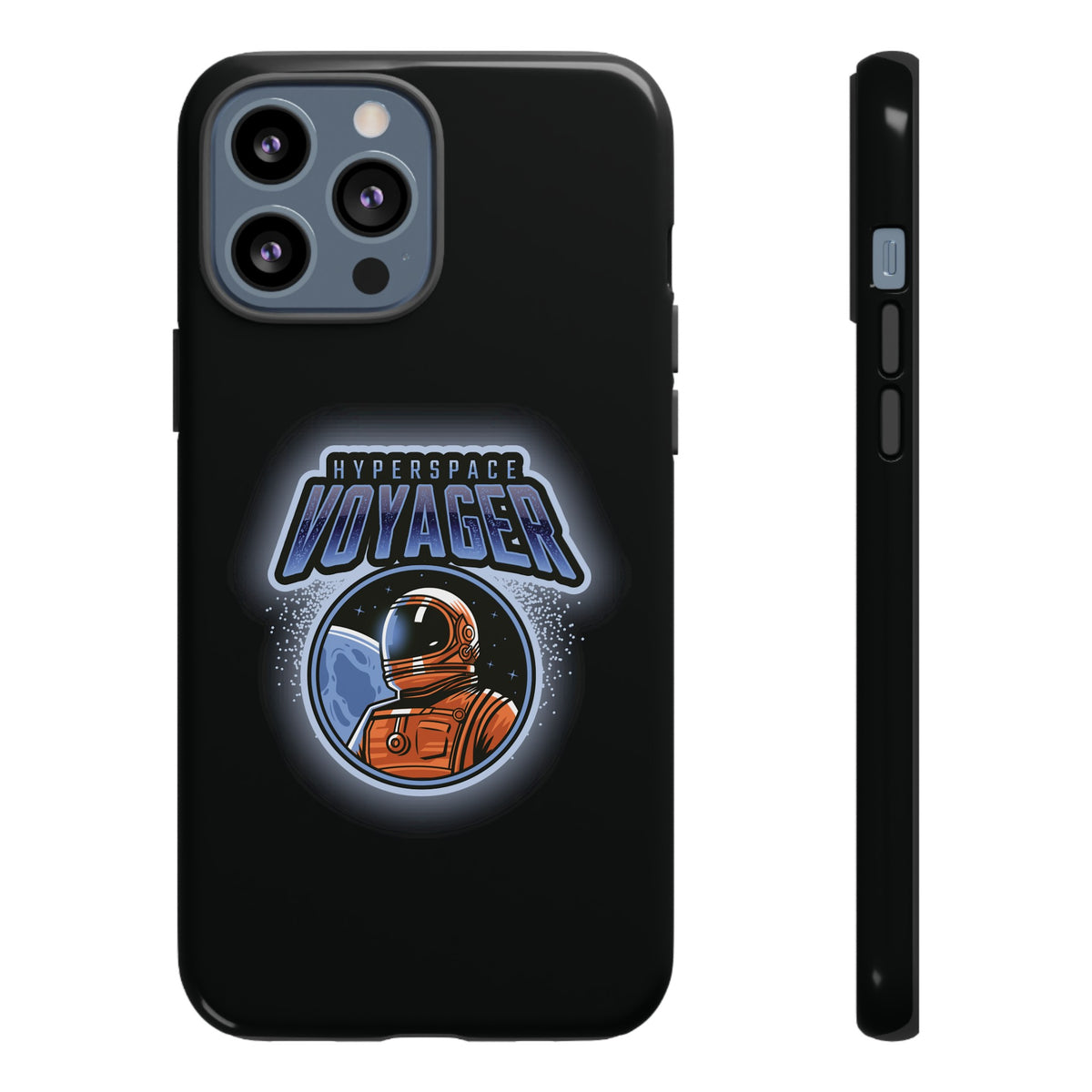 Hyperspace Voyager Astronaut SciFi Tough iPhone Mobile Cases