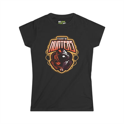 Earth Hunters Astronaut Woman's Tee-welovescifi.net