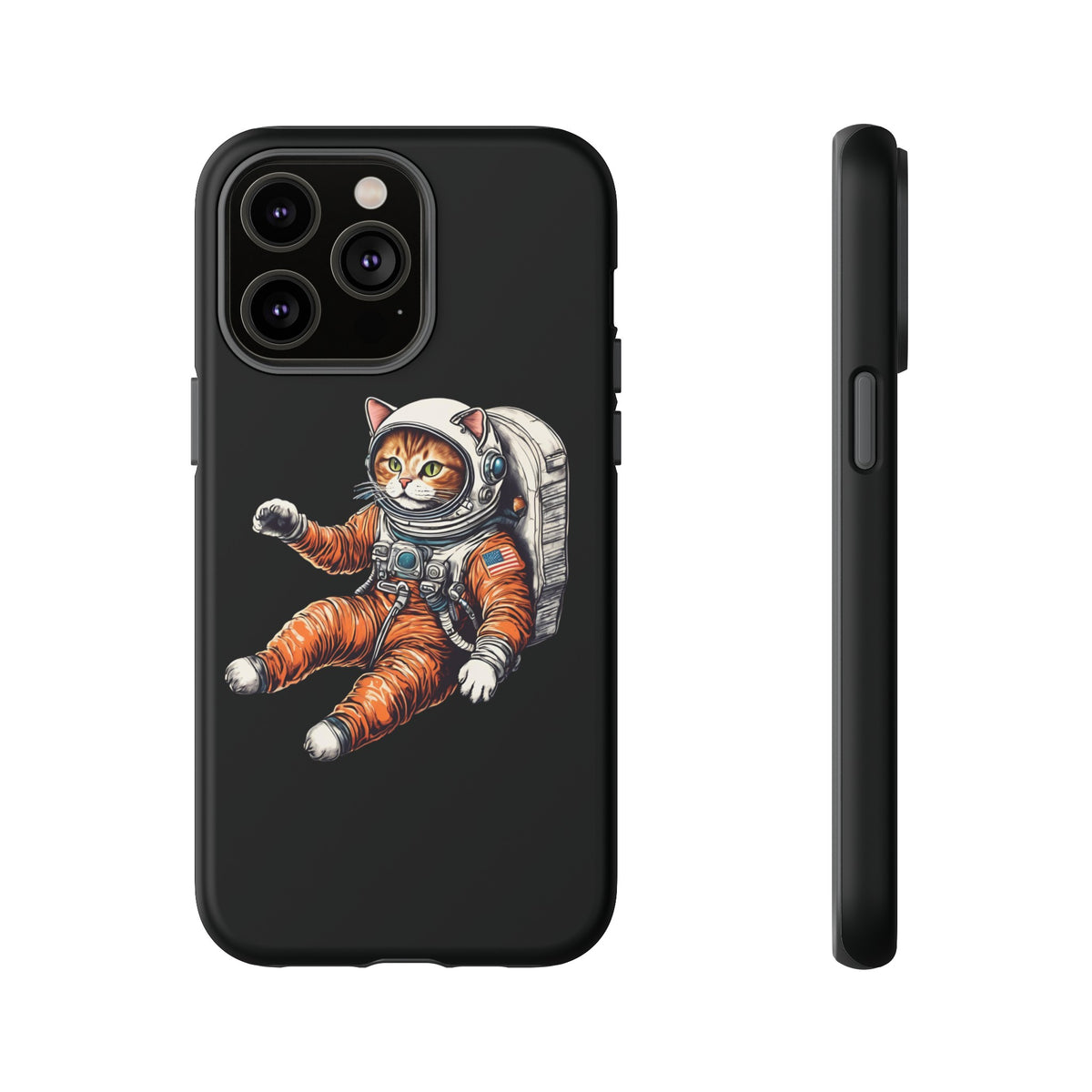 Redhead Spacecat iPhone Case - Tough Astronaut Mobile Cover