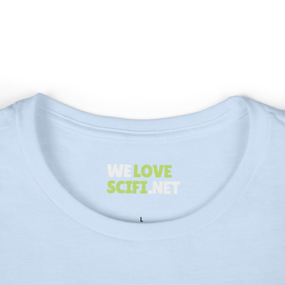 We Want Your Love And Your Planet Funny Alien Woman's Tee-welovescifi.net