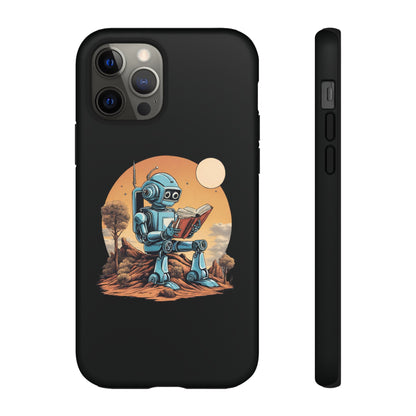 Humans Robot SpaceArt iPhone Cases - Tough Mobile Protection