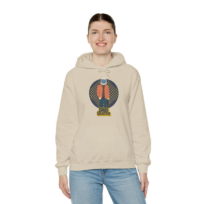 Space Skater Astronaut Hoodie Sci-Fi Style WeLoveSciFi