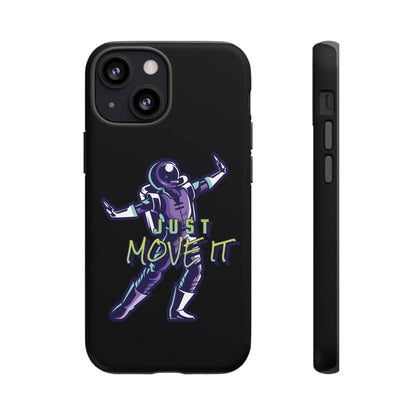 Astronaut iPhone Case Just Move It Sci-Fi Tough Mobile Cases