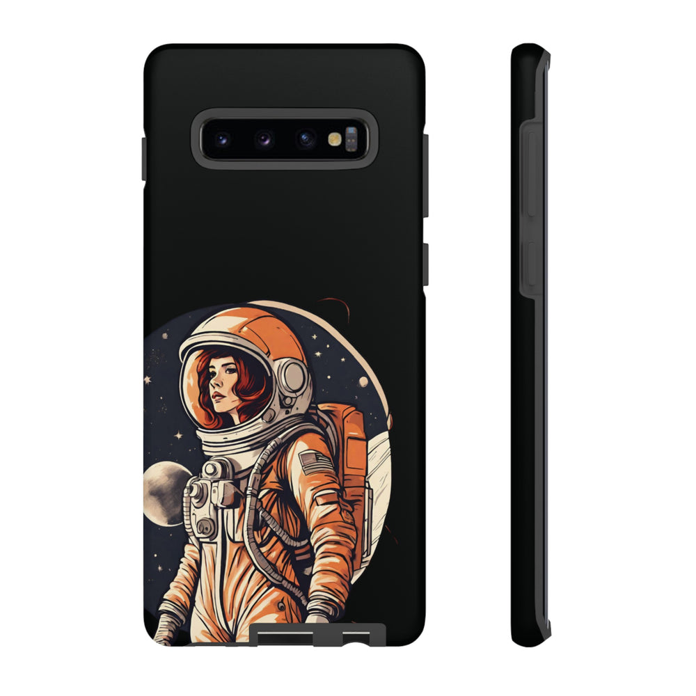 Spacegirl Astronaut Samsung Galaxy Cases