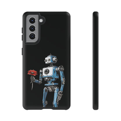 You Never Bring Me Flowers Robot SpaceArt Tough Samsung Galaxy Mobile Cases-welovescifi.net