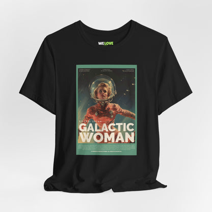 Galactic Woman Retro Sci-Fi T-Shirt-welovescifi.net