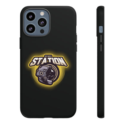 Space Station iPhone Cases Sci-Fi Tough Mobile Protection