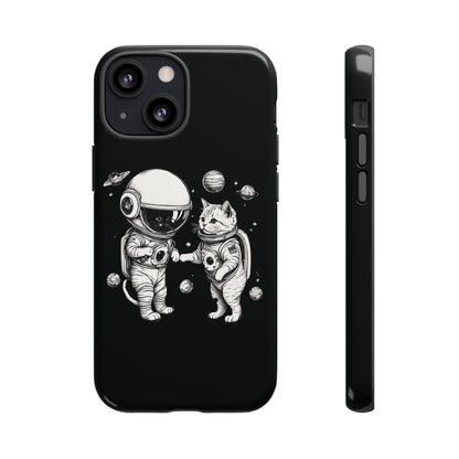 Space Kitties iPhone Cases Astronaut Cat Tough Mobile Cover