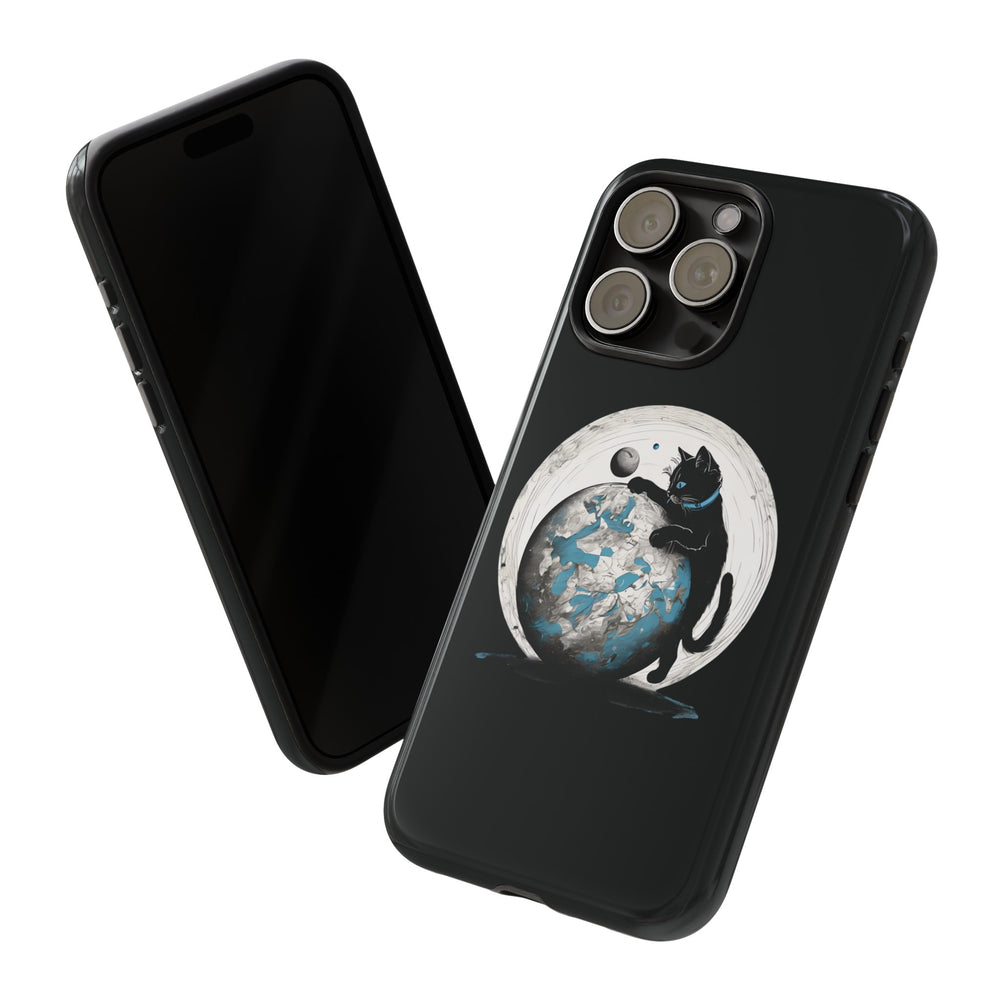 Space Player Cat Tough iPhone Mobile Cases - We Love SciFi