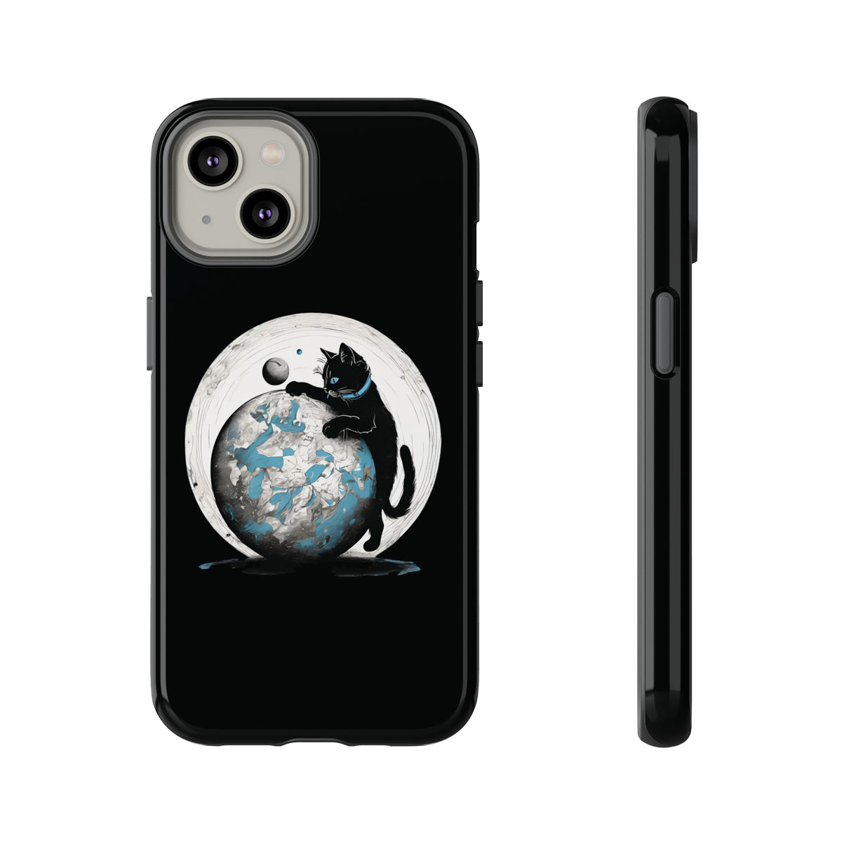 Space Player Cat Tough iPhone Mobile Cases - We Love SciFi