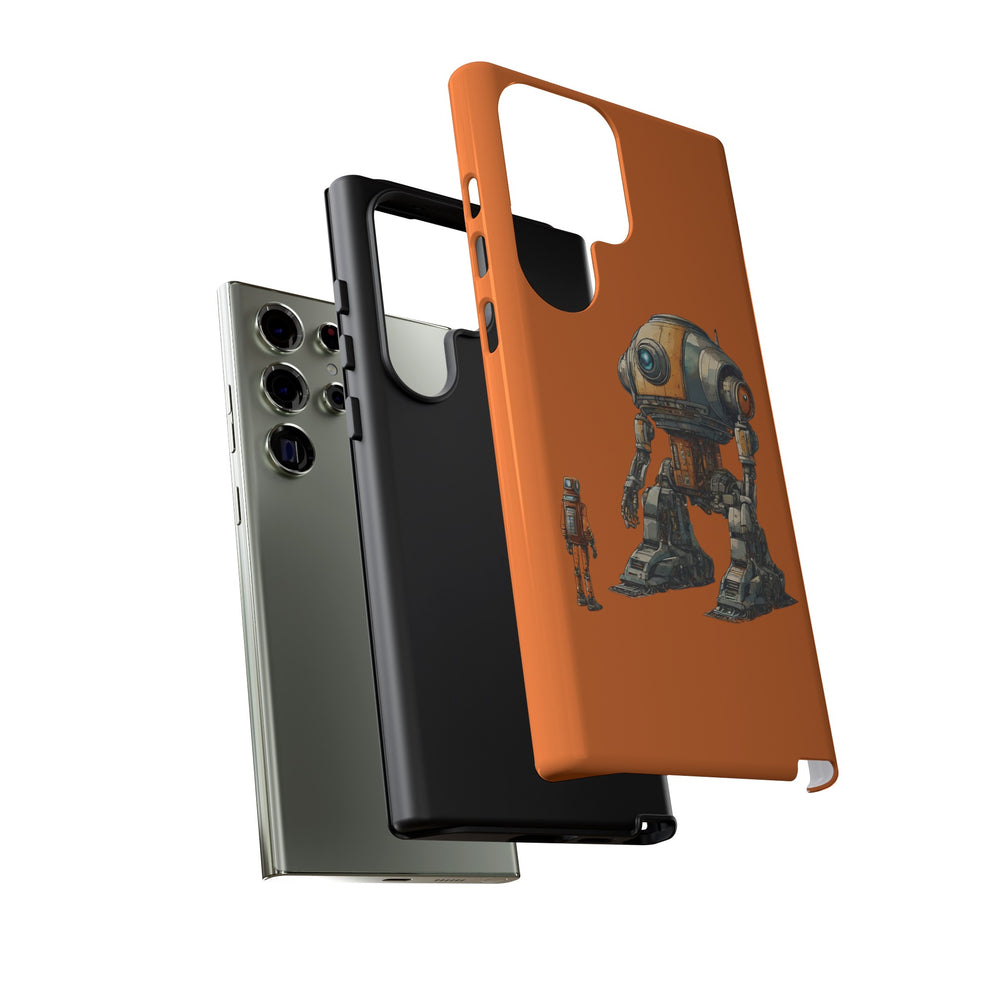 Robot Space Art Galaxy Mobile Cases | Look at Me Robot