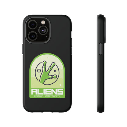 Aliens Research Secret Society UFO Sci-Fi iPhone Mobile Case