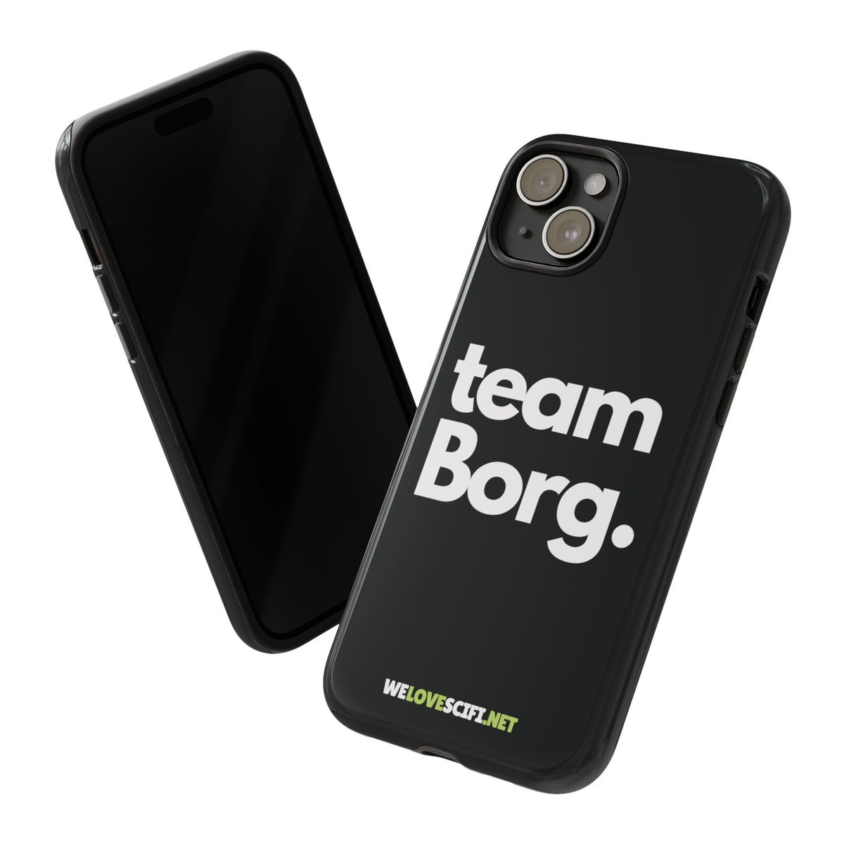 Team Borg iPhone Cases - Supervillain Tough Mobile Covers