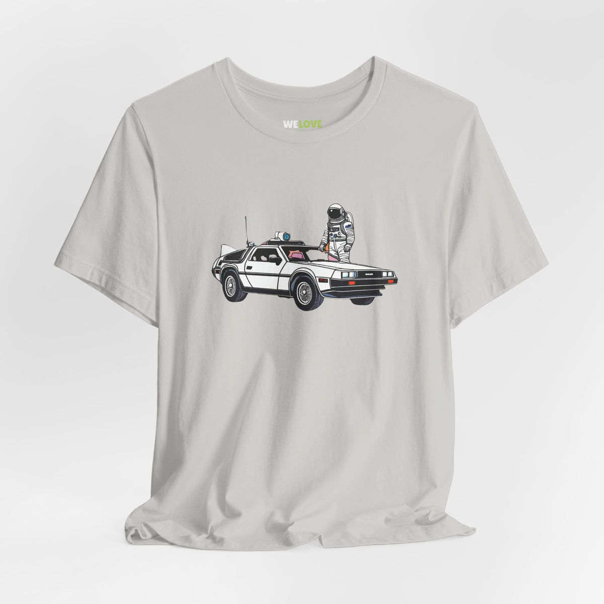 DeLorean Astronaut T-Shirt | Let's Take a Ride Sci-Fi Tee