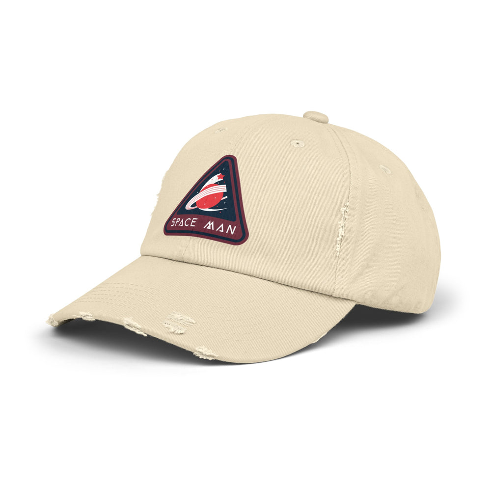 Space Man Cap - Unisex Sci-Fi Distressed Hat | WeLoveSciFi