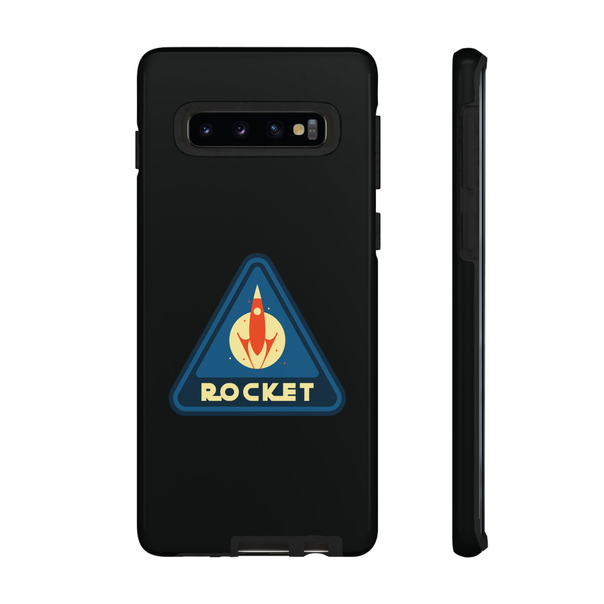 Retro Sci Fi Phone Case | Rocket Retro Sign Samsung Galaxy