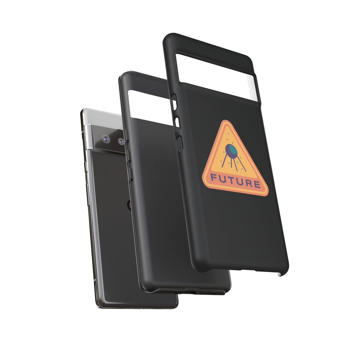 Future Retro Sign Sci-Fi Tough Google Pixel Mobile Cases