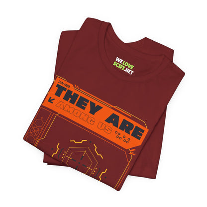 They Are Among Us UFO Sci-Fi T-Shirt-welovescifi.net