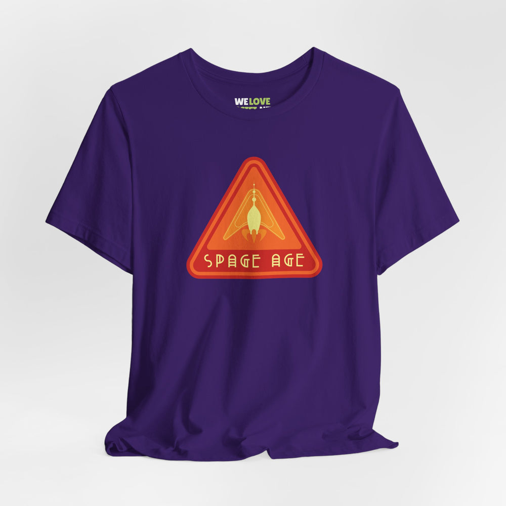 Space Age Sign Retro Sci-Fi T-Shirt - We Love Sci-Fi