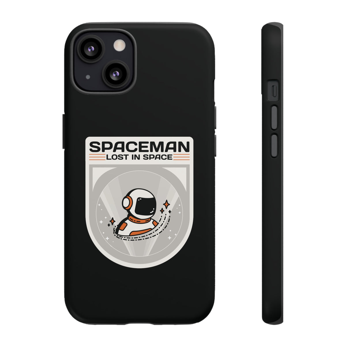 Spaceman iPhone Case Astronaut Sci-Fi Tough Mobile Cover